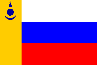 Flag of Aghin Buriatia
